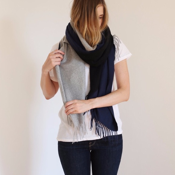 DONNI. | tri-color scarf - Picture 5 of 6